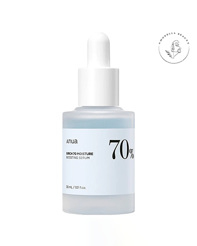 سرم آبرسان تقویت‌‎کننده رطوبت آنوا مدل Birch 70% مناسب تمام انواع پوست بویژه خشک و حساس حجم 30 میل