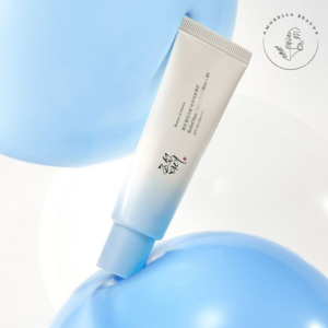 ضدآفتاب کرمی آکوا فرش بیوتی آف جوسان حاوی عصاره برنج و پروبیوتیک مدل Aqua Fresh با SPF بالای 50 بدون رنگ مناسب تمام انواع پوست حجم 50 میل
