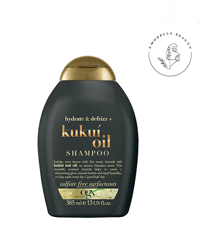 شامپو آبرسان و ضدوزی مو Kukui Oil او جی ایکس حجم 385 میل