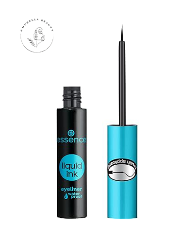 خط چشم مایع ضدآب اسنس مدل Ink رنگ مشکی کد 01